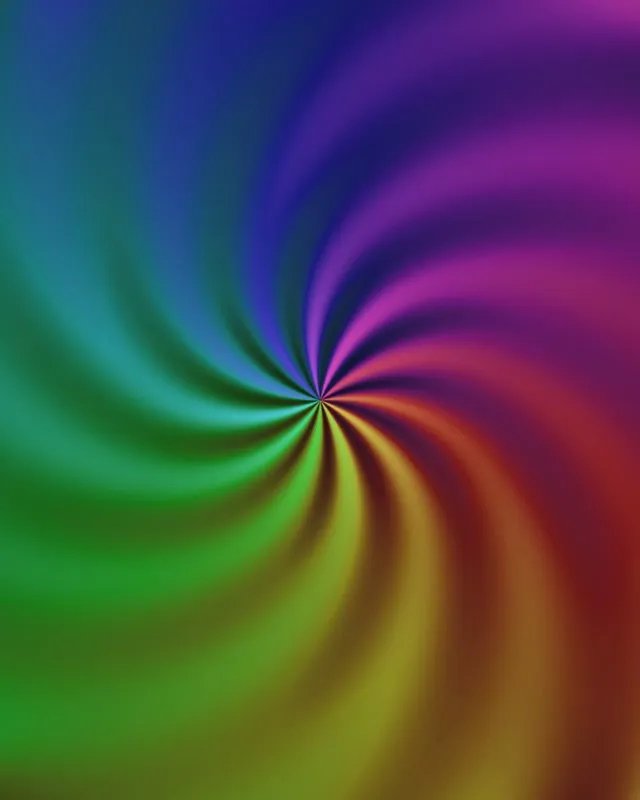 4:5 Instagram | 60fps Rainbow Spiral Screensaver | Live Wallpaper VJ Loop