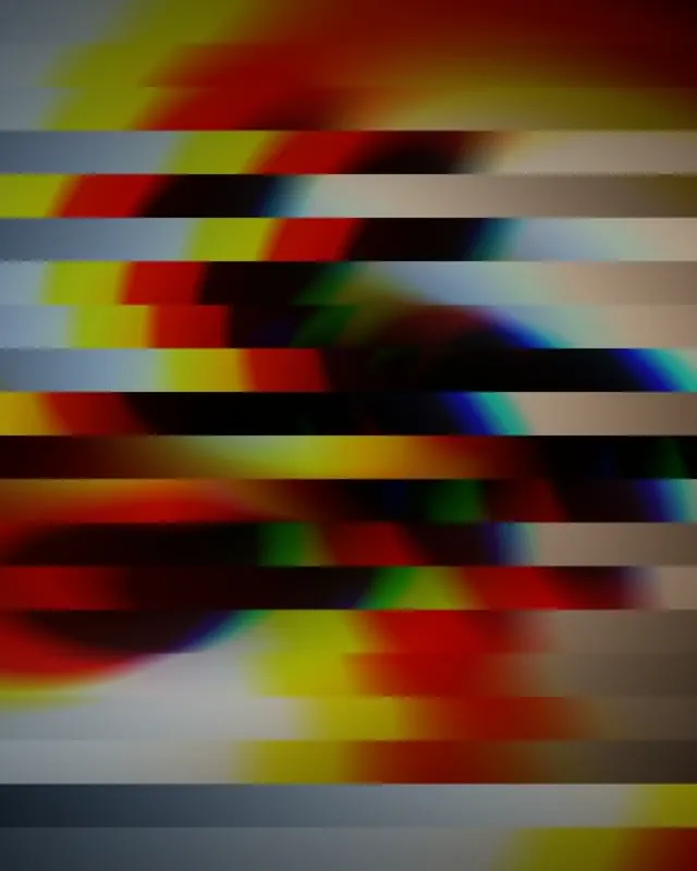 4:5 Instagram 60fps Screensaver Neon Kaleidoscope VJ Animation Background