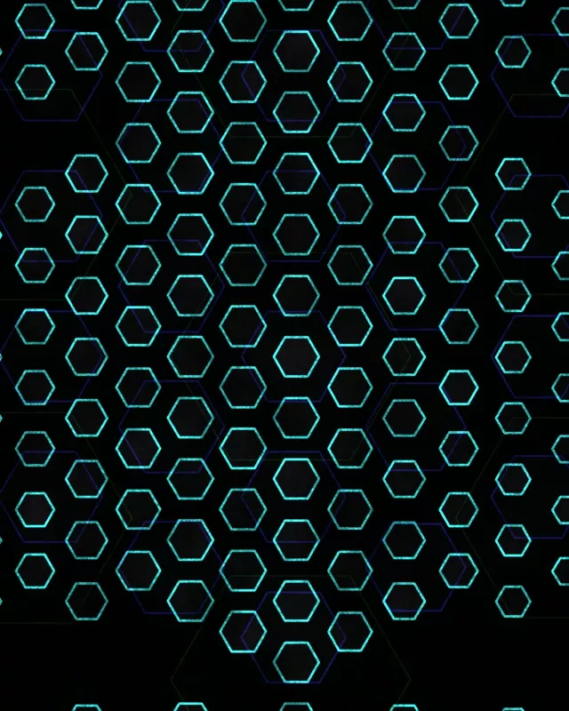 4:5 Instagram 60fps screensaver neon tunnel background edits cyan hexagon