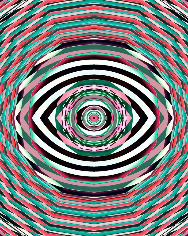 4:5 Instagram 60FPS Screensaver Neon Tunnel Background Edits Trippy Eye Spiral