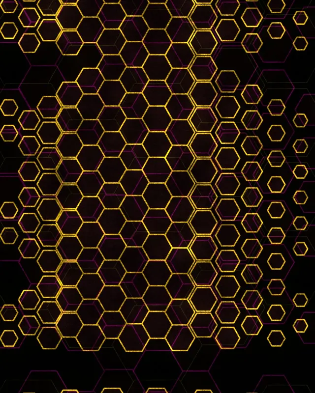 4:5 Instagram 60fps Screensaver Neon Tunnel Background for Edits Gold