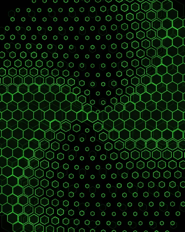 4:5 Instagram 60fps Screensaver Neon Tunnel Hexagon Glow Motion Background