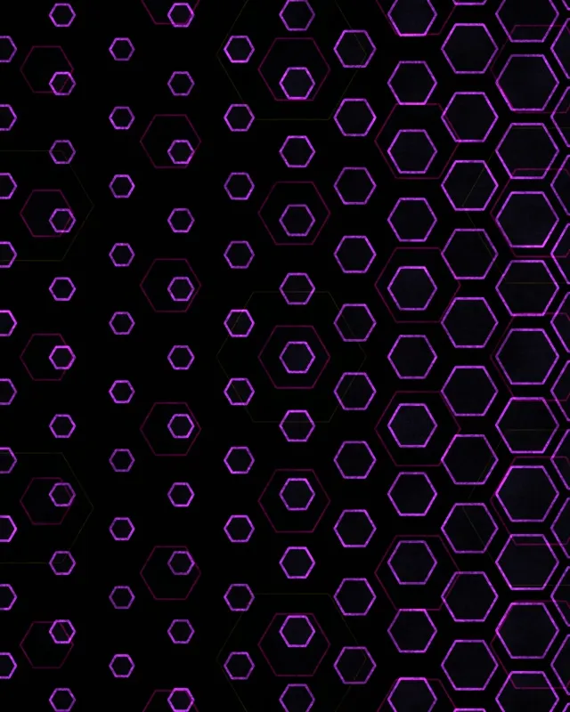4:5 Instagram 60fps Screensaver Neon Tunnel Motion Background Neon Hexagons