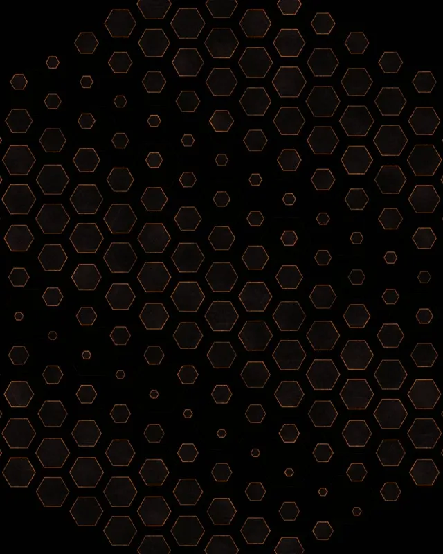 4:5 Instagram 60fps Screensaver Neon Tunnel Orange Hex Motion Background