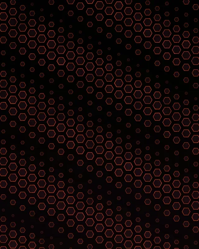 4:5 Instagram 60fps Screensaver Neon Tunnel VJ Animation Red Hexagon