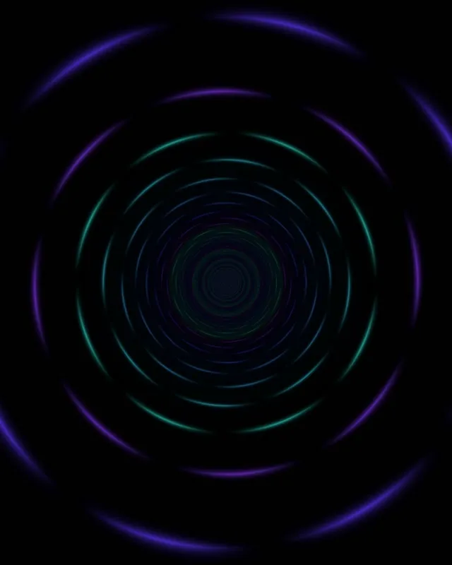 4:5 Instagram | 60fps Spiral Screensaver VJ Animation Neon Hypnotic Tunnel