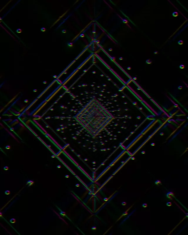 4:5 Instagram neon tunnel 60fps screensaver live wallpaper pink crystal