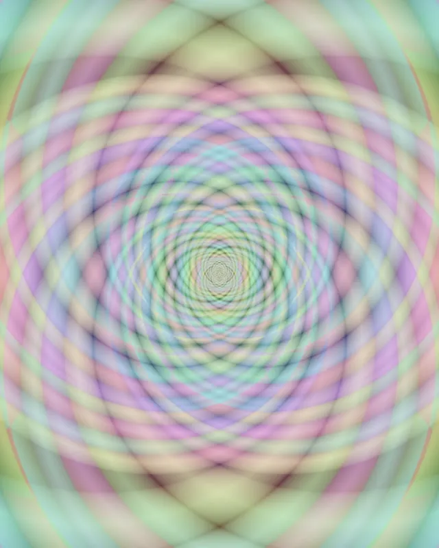 4:5 Portrait 60fps Neon Tunnel Screensaver Luminous Pastel Spiral Galaxy Loopable Video