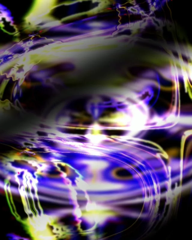 4:5 Portrait 60fps Neon Tunnel Screensaver Vibrant Plasma Tendrils Veejay Loop