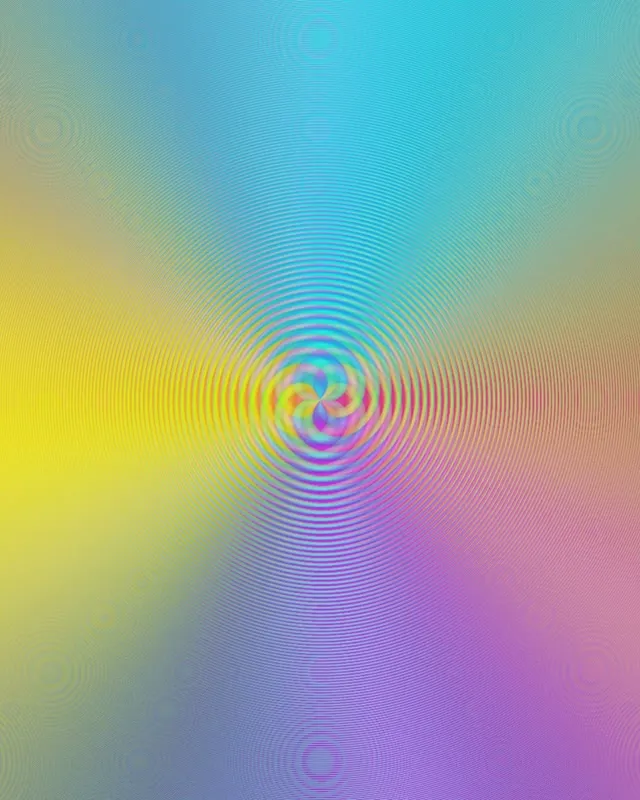 4:5 Portrait 60fps Screensaver Neon Tunnel Ascending Rainbow Tunnel VJ Content