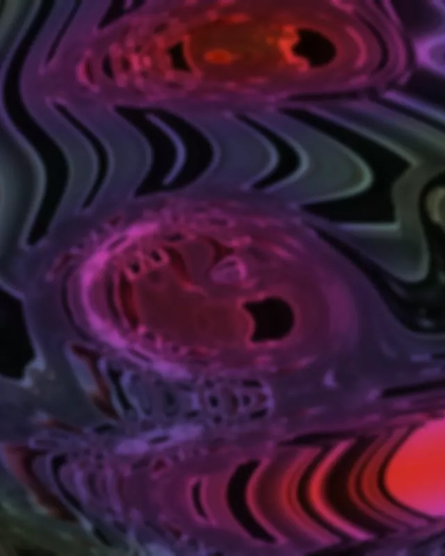 4:5 Portrait 60fps Screensaver Neon Tunnel Glowing Ripple Effect Animation