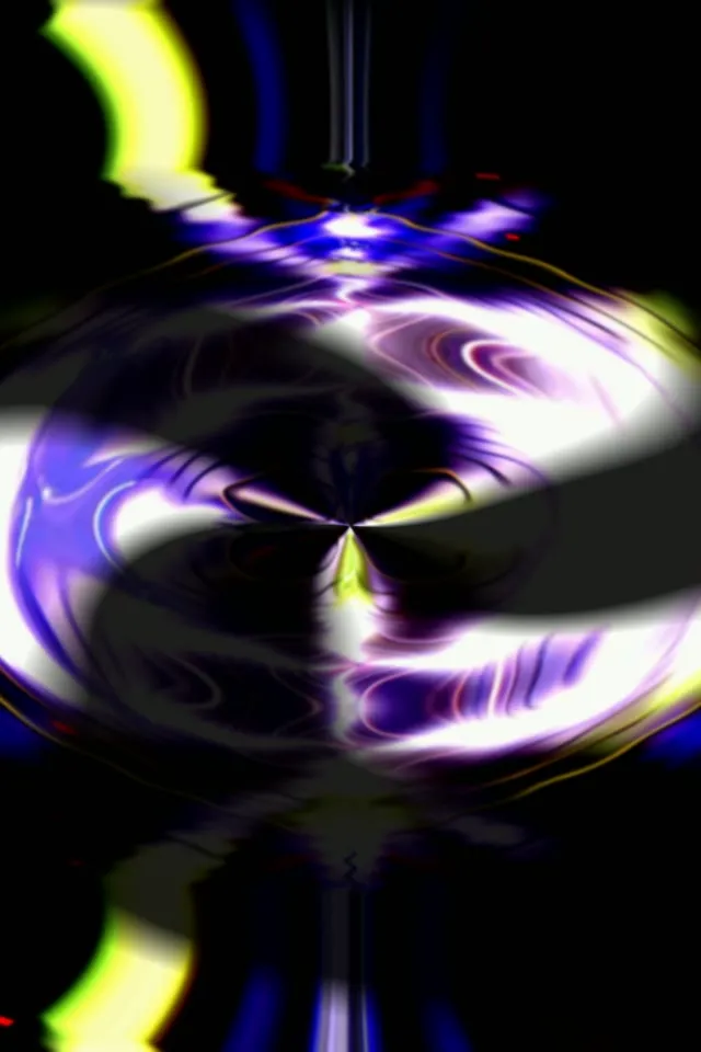 Pulsating Neon Tunnel VJ Loop 2:3 Portrait 60fps Screensaver