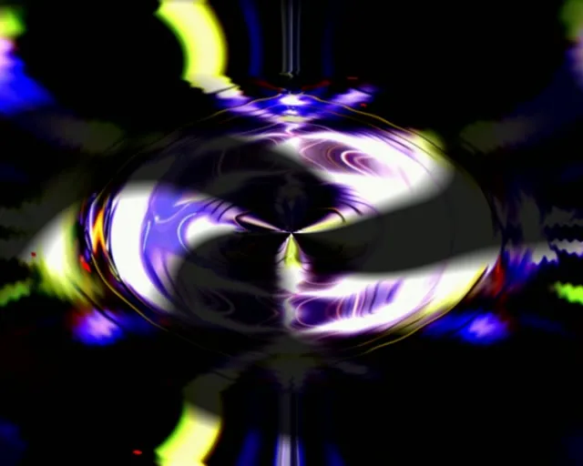 5:4 Industrial Neon Tunnel Spiraling Vortex VJ Loop 60fps Screensaver