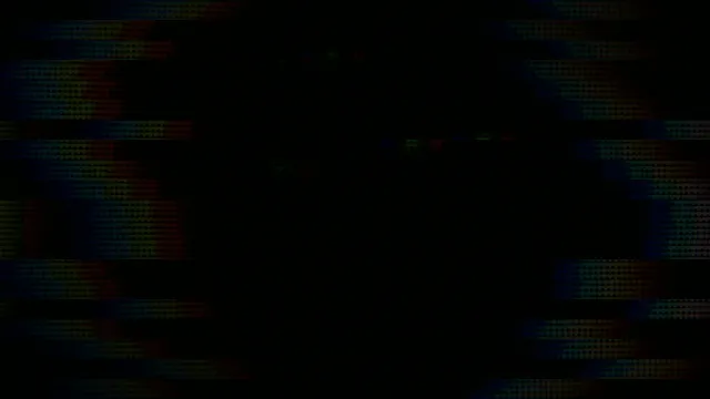 4K digital glitch motion background with RGB color distortion effects