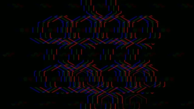 4K Neon Circuit Network Technology Background