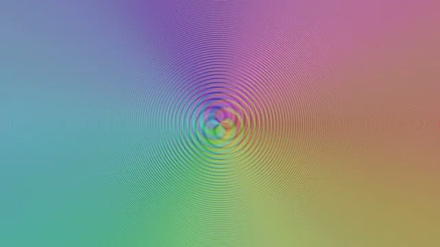 4K UHD 60fps Cyan Magenta Spiral Screensaver VJ Loop