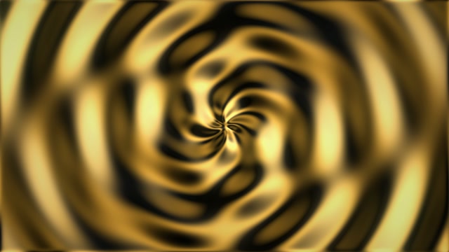 4K UHD 60FPS Golden Spiral Screensaver | Hypnotic VJ Loop Motion Background