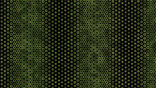 4K UHD 60FPS Green Circles Loop - Abstract Geometric VJ Background