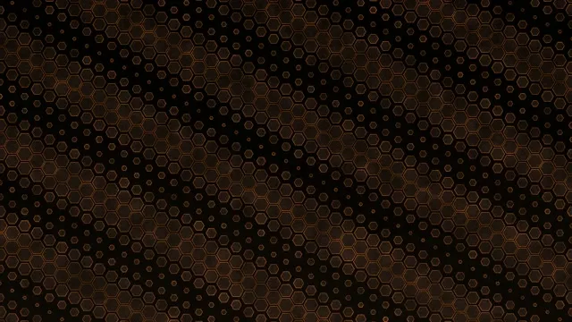 4K UHD 60FPS Hexagon Grid Screensaver PC | Motion Background Loop