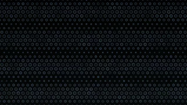 4K UHD 60FPS Hexagon Grid Screensaver Windows 10 | VJ Loop Motion Background