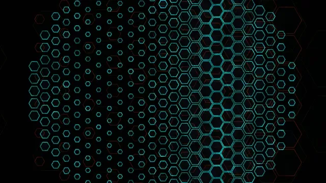 4K UHD 60fps Hexagon Honeycomb Screensaver Windows 10 VJ Loop