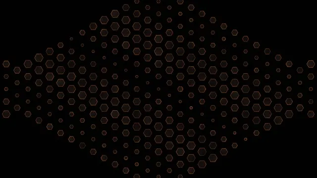 4K UHD 60FPS Hexagon Kaleidoscope Screensaver Windows 10 VJ Loop