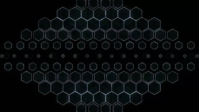 4K UHD 60fps Hexagon Kaleidoscope Screensaver Windows 11 - VJ Loop Motion Background