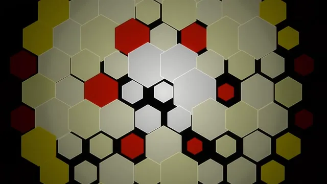 10 hours 4K UHD 60fps Hexagon Screensaver | Motion Background