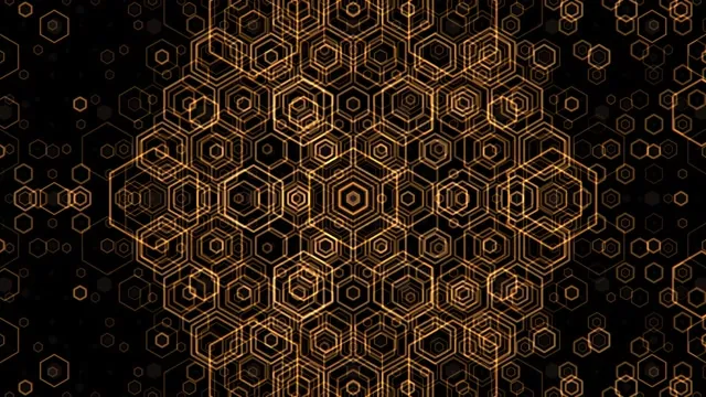 10 hours 4K UHD 60fps Hexagon Screensaver Windows 10 VJ Loop