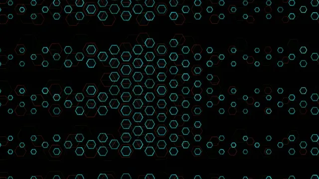 4K UHD 60FPS Hexagon Tunnel Screensaver PC | Neon VJ Loop Motion Background