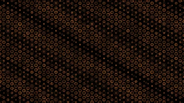 4K UHD 60FPS Hexagon Tunnel Screensaver | VJ Loop Motion Background