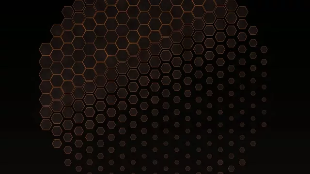 4K UHD 60FPS Hexagon Tunnel Screensaver | VJ Loop Motion Background