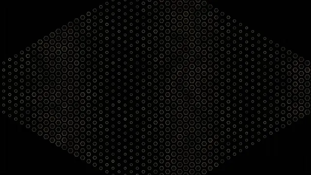 4K UHD 60fps Hexagon Tunnel Screensaver Windows 10 - Motion Background
