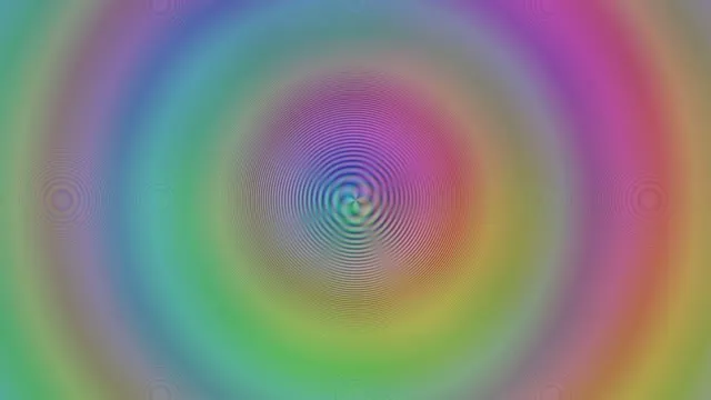 4K UHD 60fps Hypnotic Spiral Screensaver PC VJ Loop | Magenta Cyan Pulsing