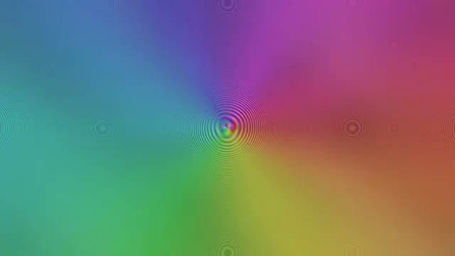 4K UHD 60FPS Kaleidoscope Vortex Screensaver Windows 10 - Neon Ripple VJ Loop