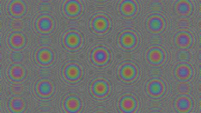 4K UHD 60fps Magenta Cyan Pulsing Kaleidoscope Screensaver VJ Loop