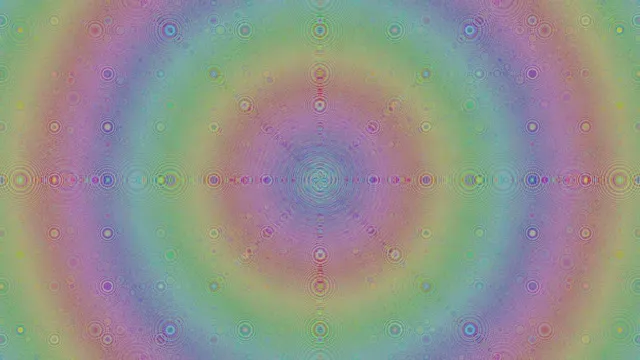 4K UHD 60fps Magenta Cyan Spiral Kaleidoscope Screensaver VJ Loop