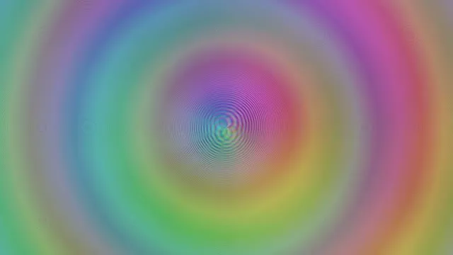 4K UHD 60fps Magenta Cyan Spiral Pulsing Motion Background Screensaver