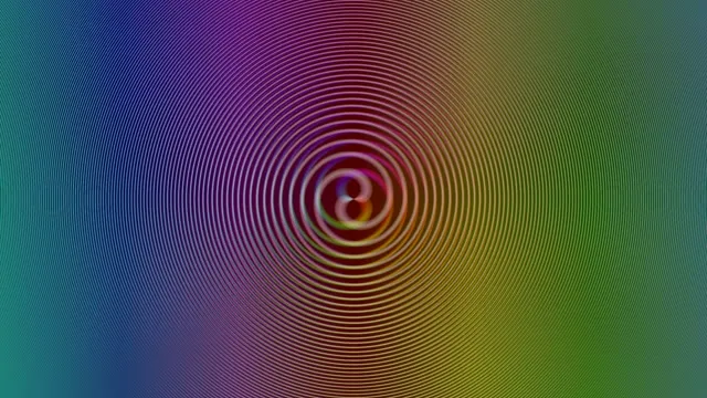 4K UHD 60fps Magenta Cyan Spiral Pulsing Screensaver VJ Loop
