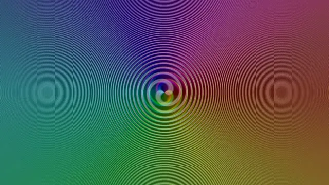 4K UHD 60fps Magenta Cyan Spiral Screensaver VJ Loop Pulsing