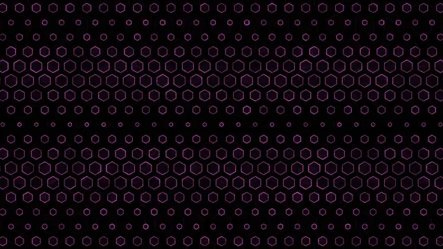 # 4K UHD 60FPS Magenta Hexagons Loop | Dark VJ Background