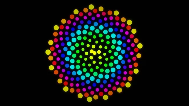 10 Hours 4K UHD 60fps Neon Hexagon Kaleidoscope Screensaver Windows 11