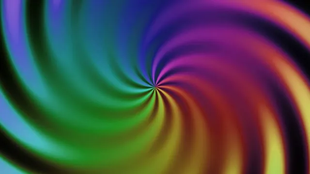 10 hours 4K UHD 60fps Neon Spiral Screensaver Windows 10 VJ Loop