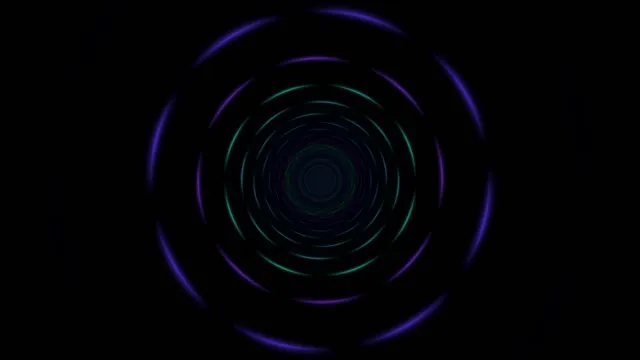 10 hours 4K UHD 60fps Neon Spiral Screensaver Windows 10 VJ Loop