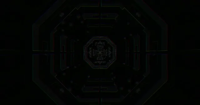 4K UHD 60FPS Neon Tunnel Screensaver Live Wallpaper PC