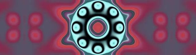neon tunnel 32:9 super ultrawide 60fps screensaver red pulsating kaleidoscope loop