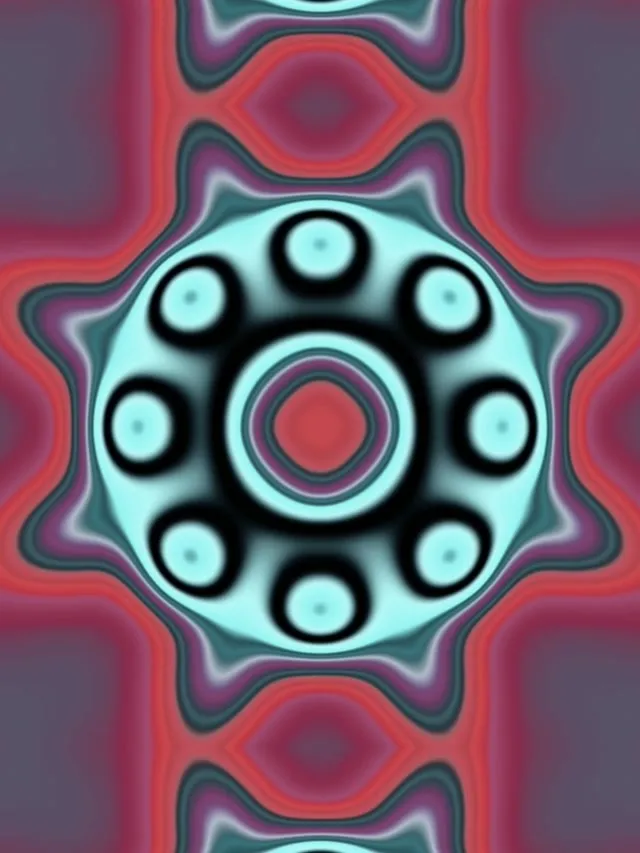 neon tunnel 3:4 ipad portrait 60fps screensaver red geometric vortex vj loop