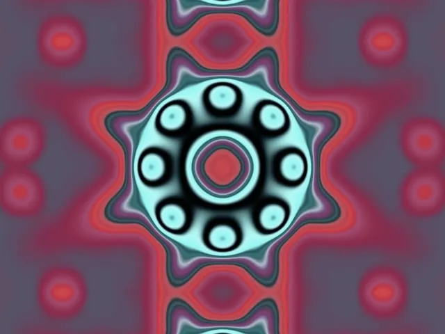 neon tunnel 4:3 classic 60fps screensaver cyan geometric vortex vj loop