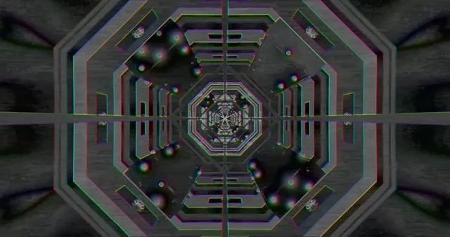 4K UHD 60FPS Neon Tunnel Screensaver PC - VJ Loop