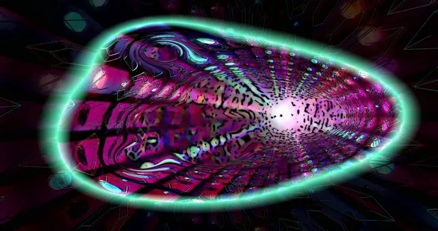 4K UHD 60FPS Neon Tunnel Screensaver PC - VJ Loop